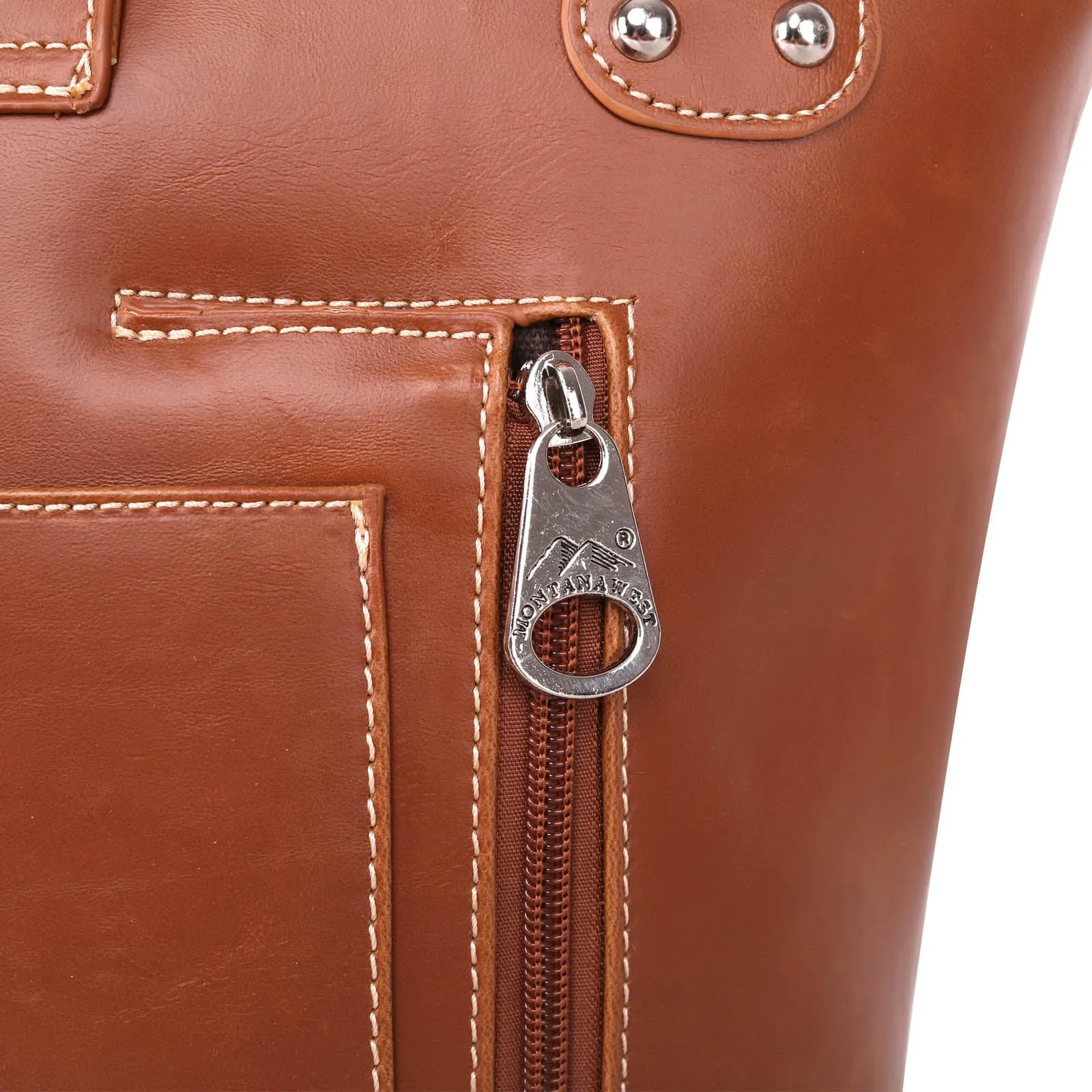 WRLG-8005 Montana West Tooling Concealed Carry Collection Handbag