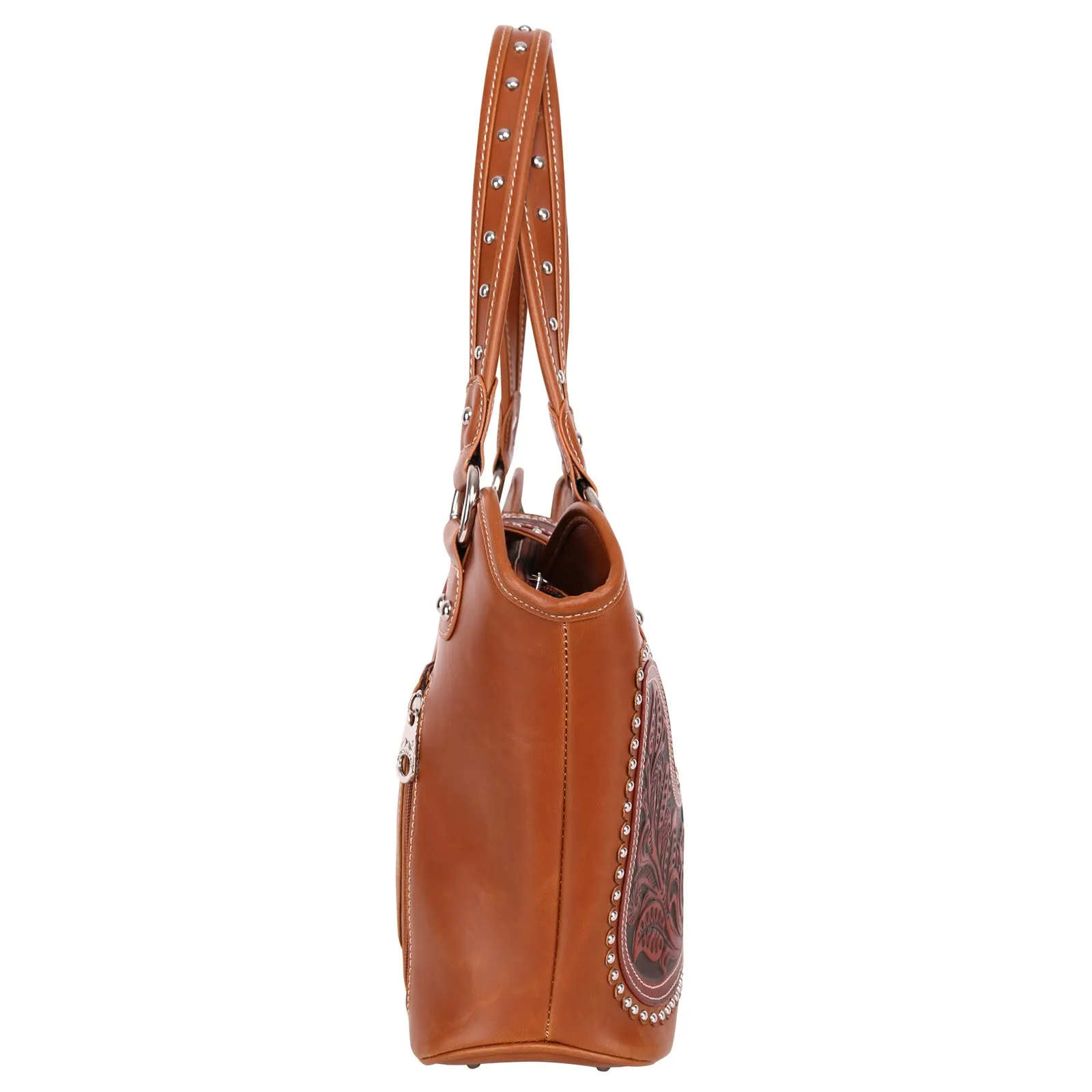 WRLG-8005 Montana West Tooling Concealed Carry Collection Handbag