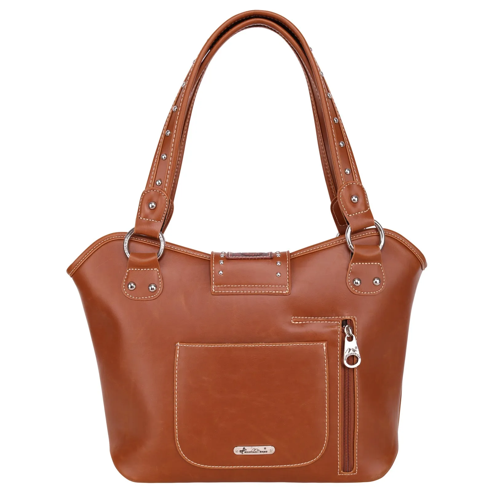 WRLG-8005 Montana West Tooling Concealed Carry Collection Handbag