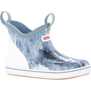 Xtratuf Kid's Ankle Deck Boots- Mossy Oak Elements (XKAB1WF)