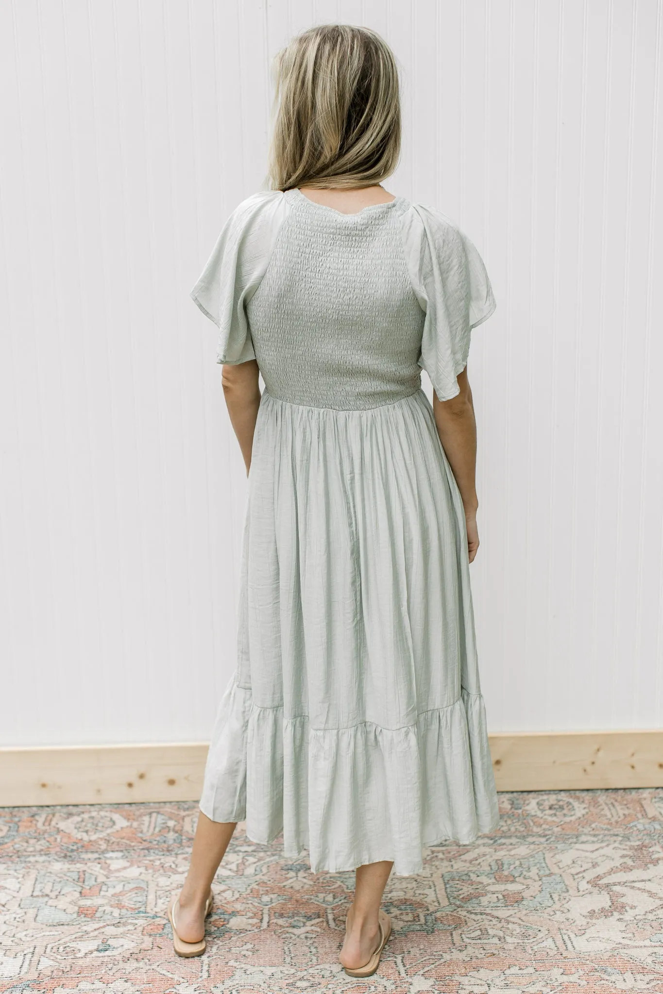 XZ Green Lily Maxi Dress