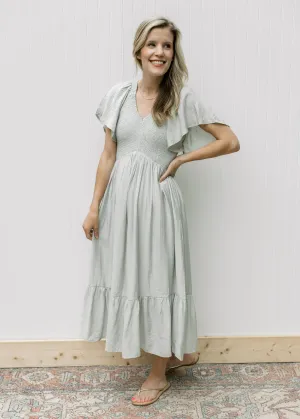 XZ Green Lily Maxi Dress