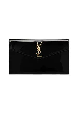 YSL Uptown Clutch Bag (Black)