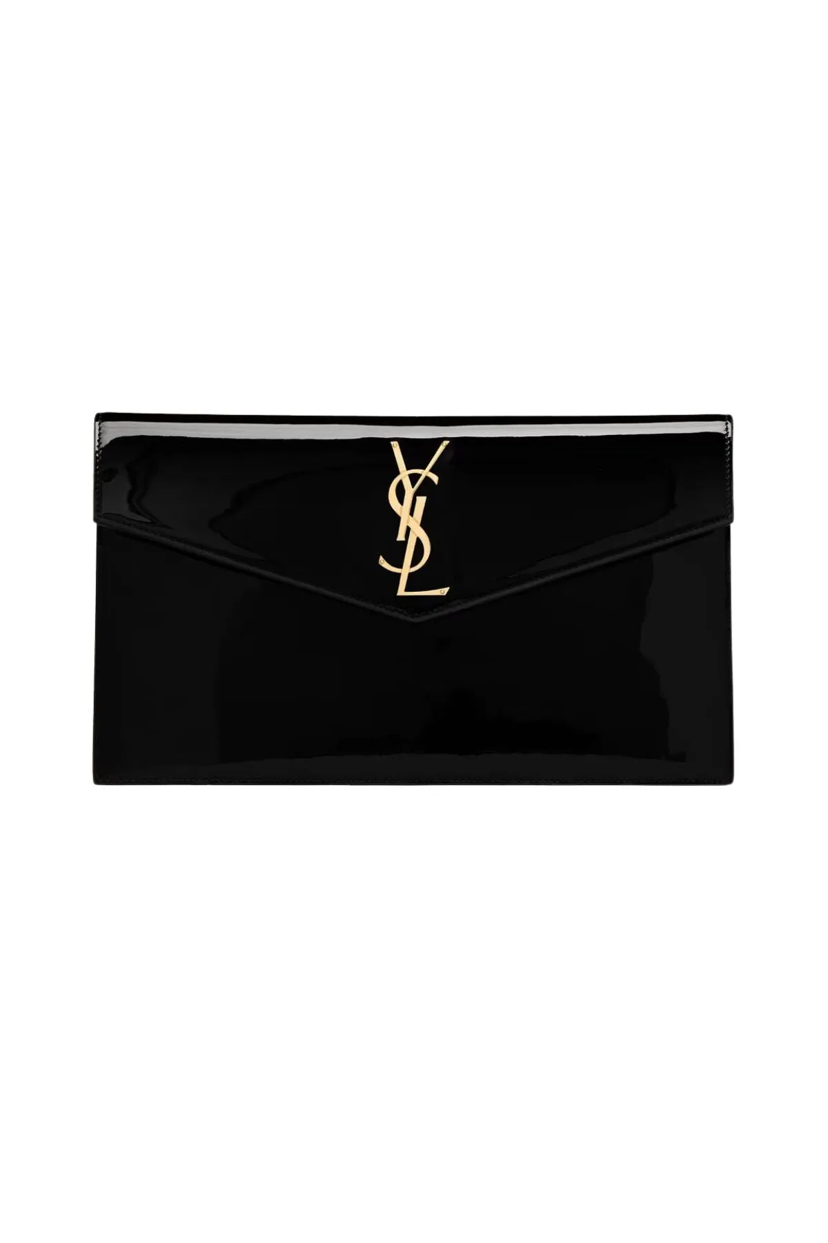 YSL Uptown Clutch Bag (Black)