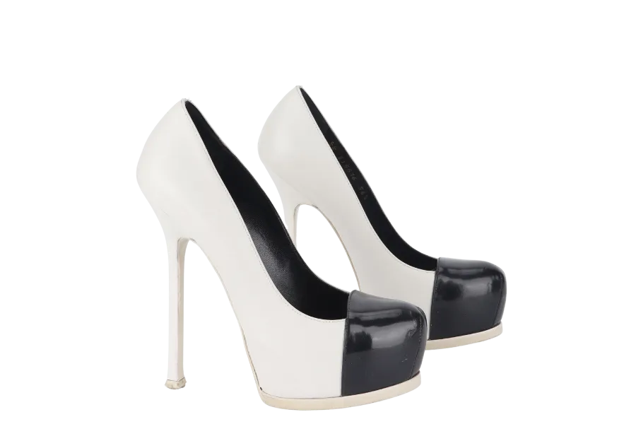 YVES SAINT LAURANT (YSL) TRIBTOO PUMPS SIZE 36.5 WITH BOX